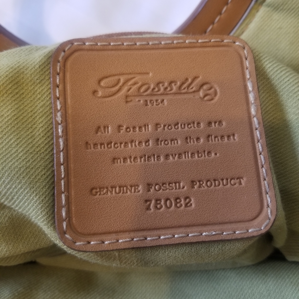 VINTAGE KEY FOSSIL HANDBAG - Picture 8 of 9